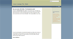 Desktop Screenshot of gotlavalamps.com